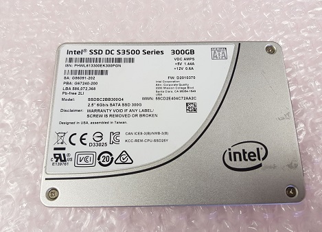 SSDSC2BB300G4 Intel S3500 Series 300Gb Ssd